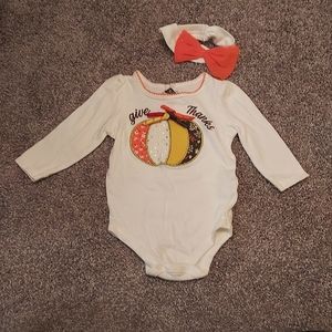 Thanksgiving 12M Onesie
